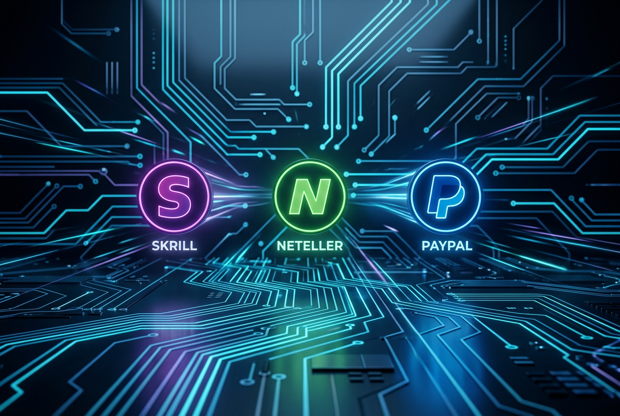 Srovnání digitálních peněženek Skrill, Neteller a PayPal